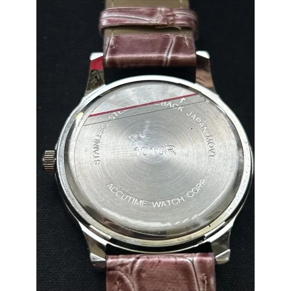 Kim Rogers Silver Tone Women’s Quartz Watch